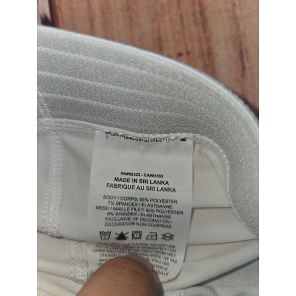 Nike Pro Men's White Dri-FIT Tight Fit Compression Pants Large - Picture 4 of 10